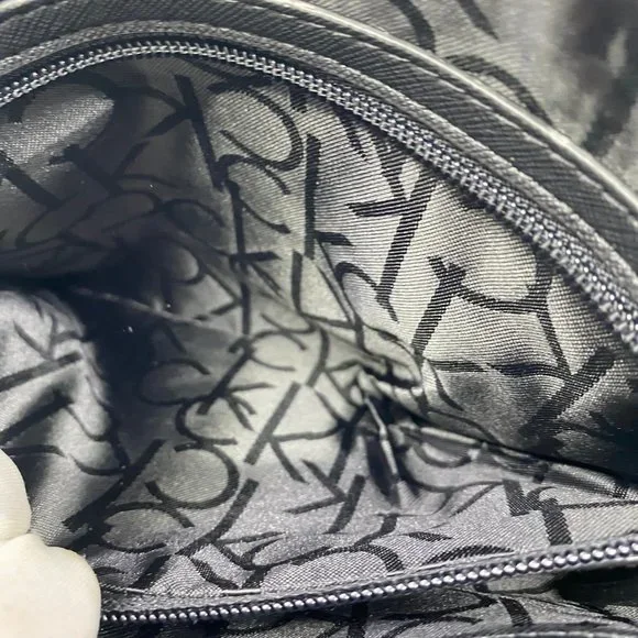 Calvin Klein Black Leather Wristlet - Picture 4 of 8